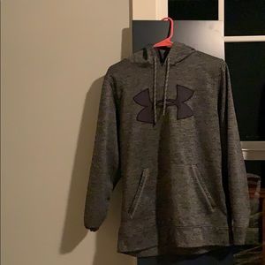 Gray under armor Storm1 hoodie